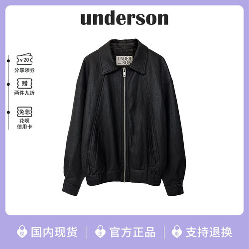【现货】韩国underson皮衣外套女