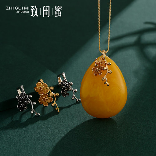 致闺蜜平安扣吊坠扣头翡翠扣