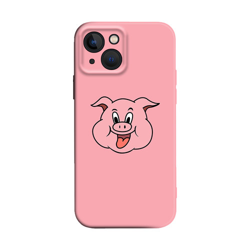 苹果iPhoneXSMAX可爱粉色小猪头