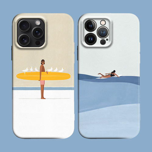 苹果iPhone17ProMax冲浪游泳女生
