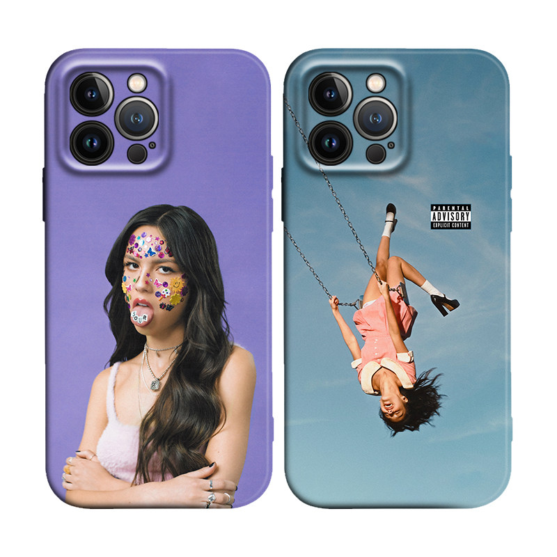 娅娅Olivia Rodrigo音乐专辑周边适用iPhone17Promax防摔16pro软壳15/14plus苹果13mini手机壳12/11