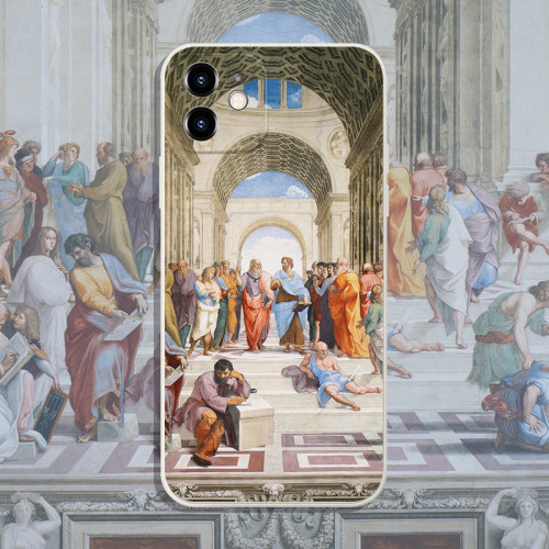 苹果iPhone17文艺复兴雅典学院