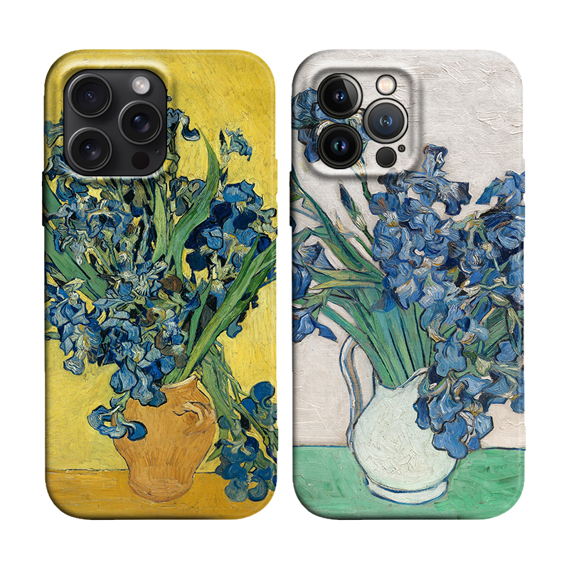 苹果iPhone17梵高名画鸢尾花