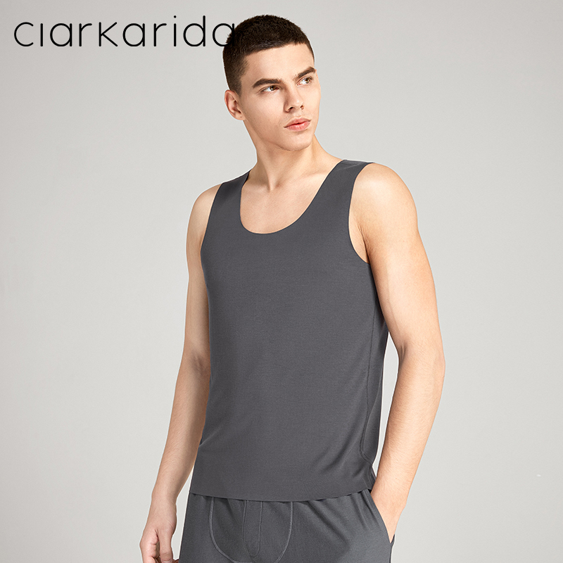 clarkarida莫代尔男士无痕背心
