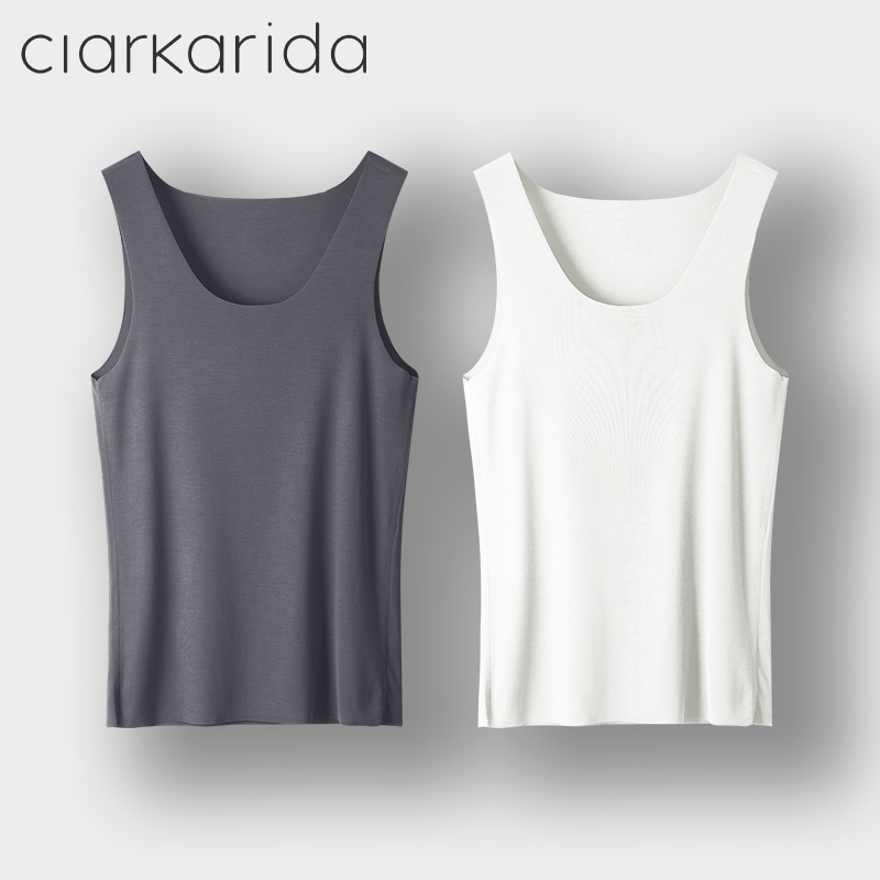 ClarKarida男士背心莫代尔无痕