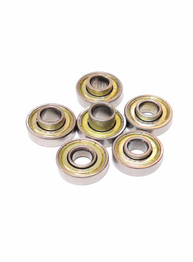 非标准轴承608ZZ单侧凸1 2 3 4 5 8MM 双侧高出 内径8外径22厚7MM