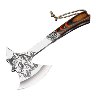 户外斧头工兵斧刀小斧子家用劈砍柴园艺工具砍树伐木消防战兵工斧