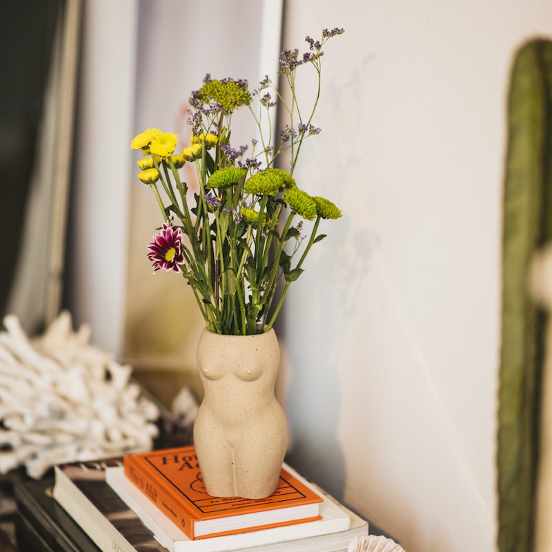 西班牙DOIY BODY身体花瓶陶瓷插花花器桌面装饰摆件创意礼物