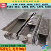 304不锈钢排水沟u型槽地沟排水槽下水道沟槽餐饮水槽盖板水沟