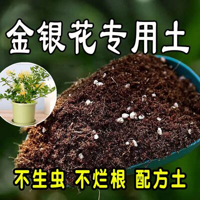 金银花专用营养土 金银花专用土 盆栽花土种花养花种植土壤通用型