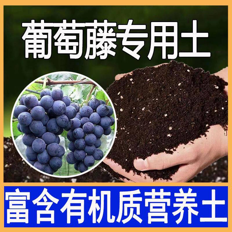 葡萄树专用土葡萄树营养土家用植物种植土壤农业果树泥土有机泥土