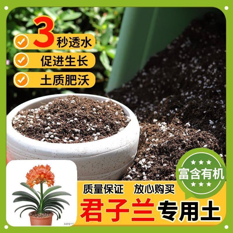 【君子兰专用土】家用盆栽土加生根粉绿植专用有机植物营养肥料土