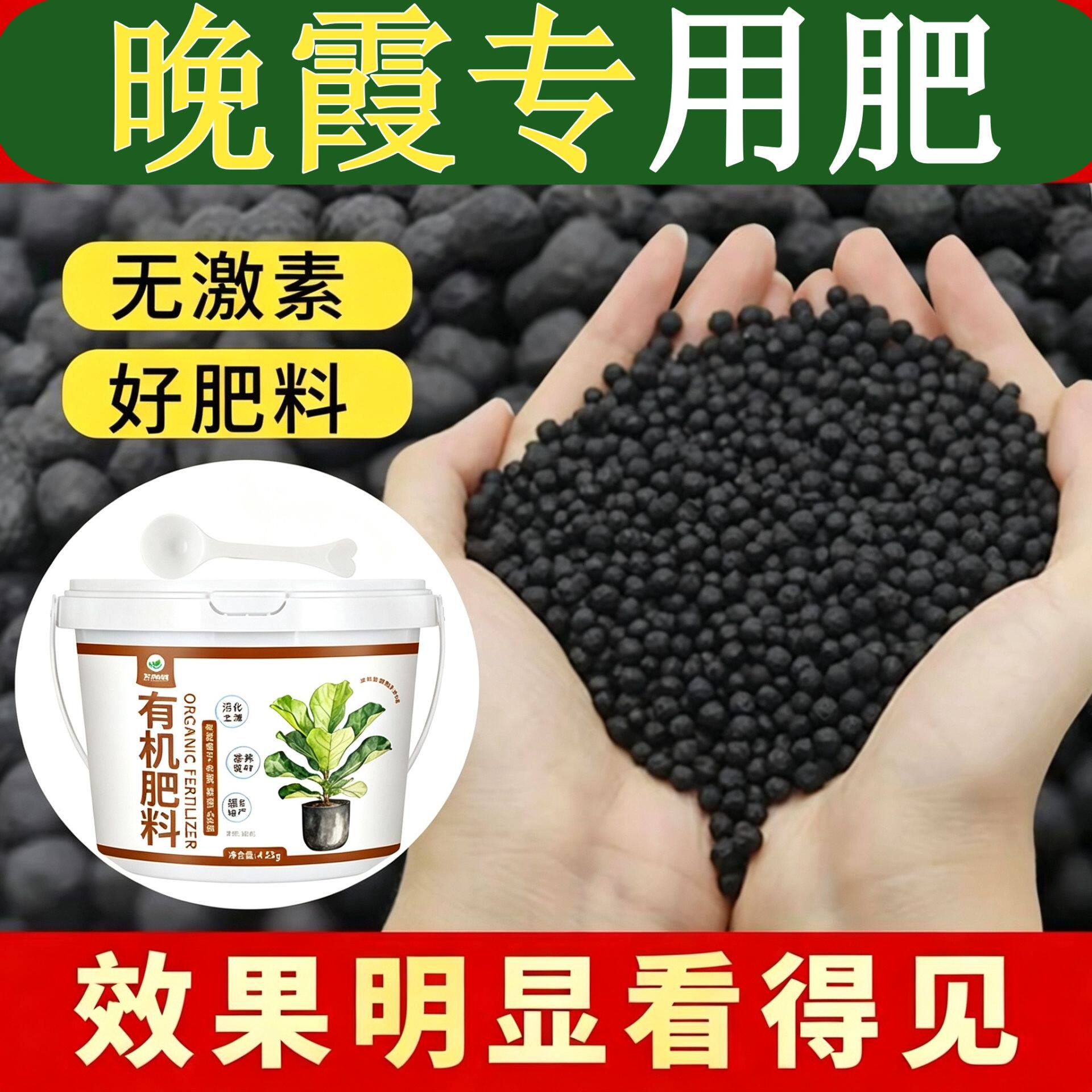 晚霞专用肥复合肥缓释颗粒肥缓释长效促结果盆栽营养肥室内追肥