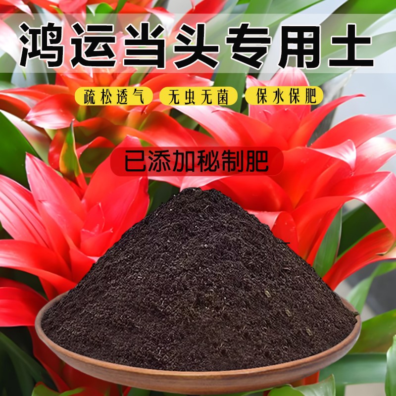 鸿运当头专用土育苗土栽培土花卉土鸿运当头营养土种花土种植土