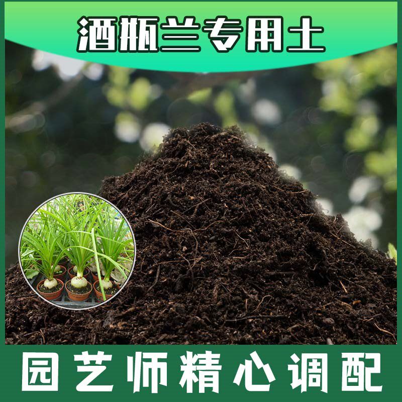 酒瓶兰专用土腐殖土种花养花盆栽土酒瓶兰营养土肥料种植有机土壤
