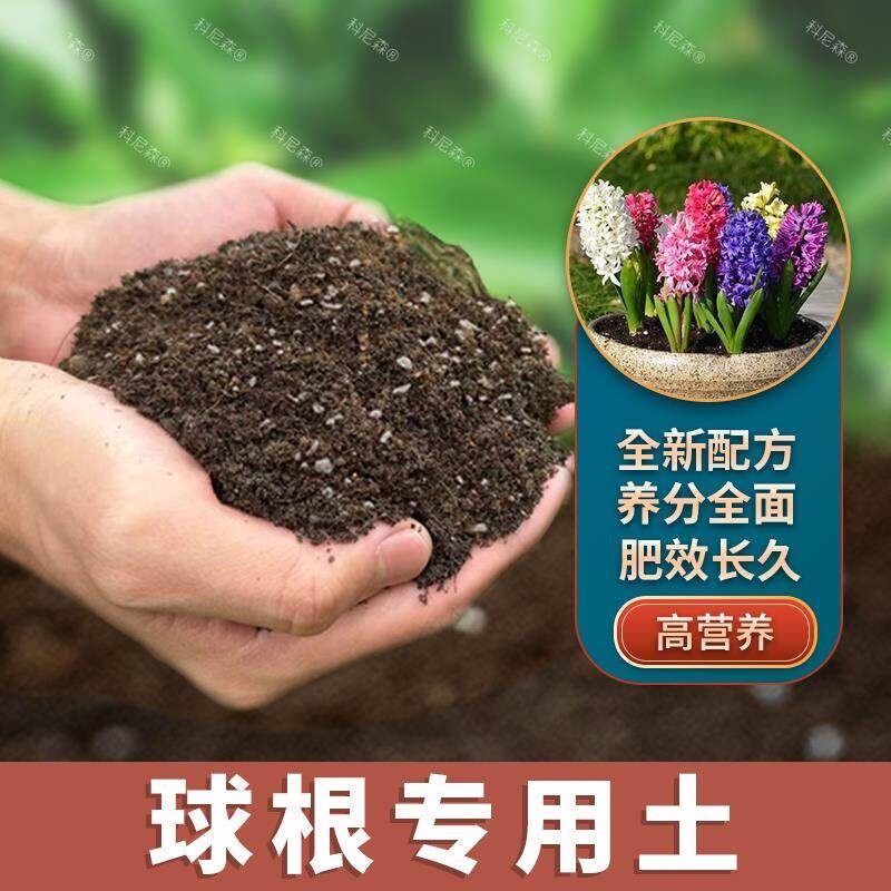 球根专用土肥料植物椰砖蓬松球根营养土种植天然育苗花卉养花花土