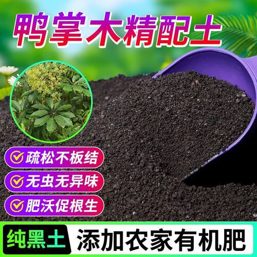 鸭掌木有机营养土养花种菜专用土轻质土农家肥土疏松