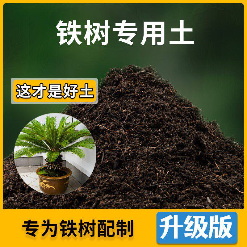 铁树专用土家用种植土壤透气铁树营养土盆栽土种花养花有机土肥料