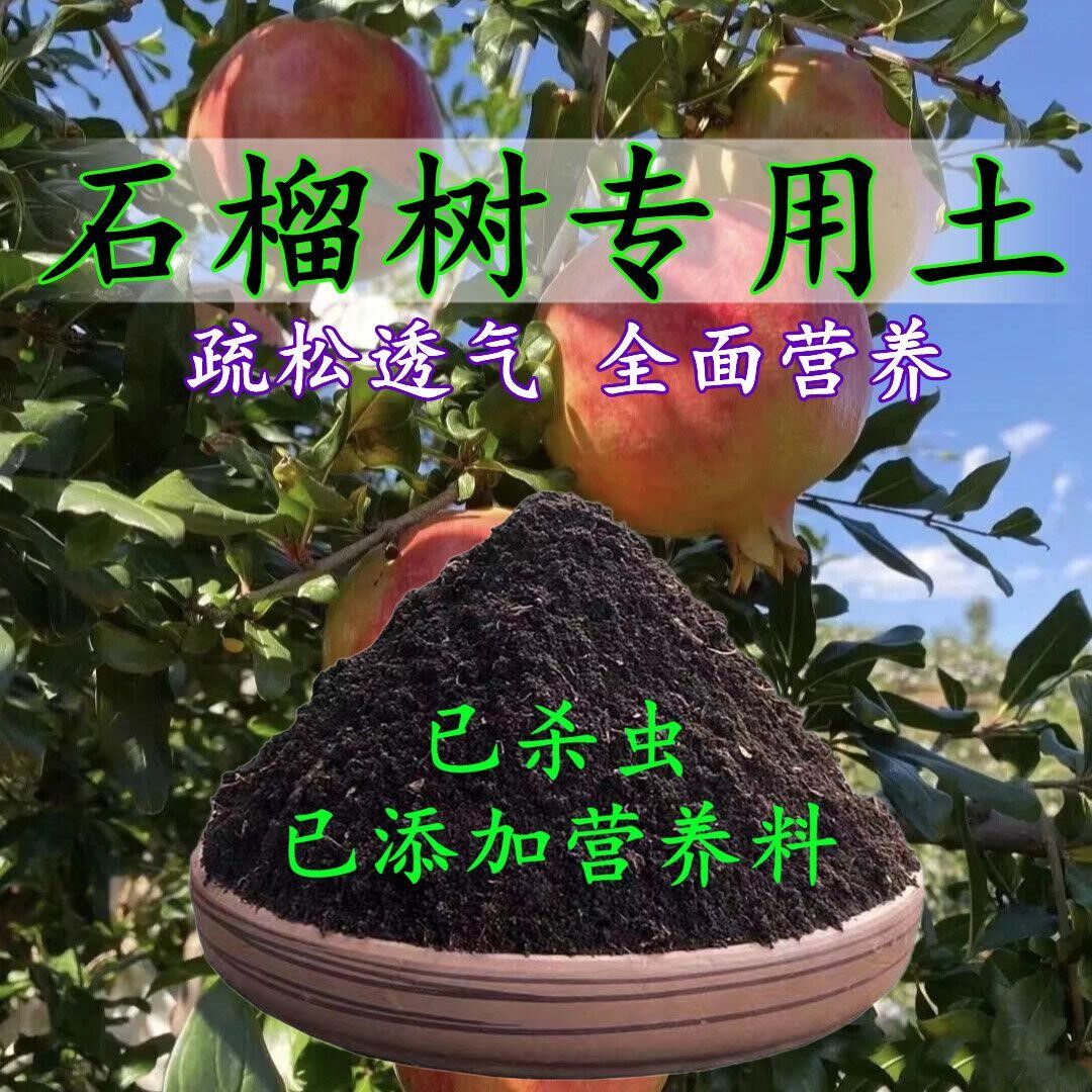 石榴专用土石榴专用营养土果树盆栽养花种花土通用型种植土壤肥料