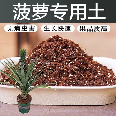 菠萝专用土家用盆栽绿植通用营养土养花轻质蓬松有机花泥肥土壤