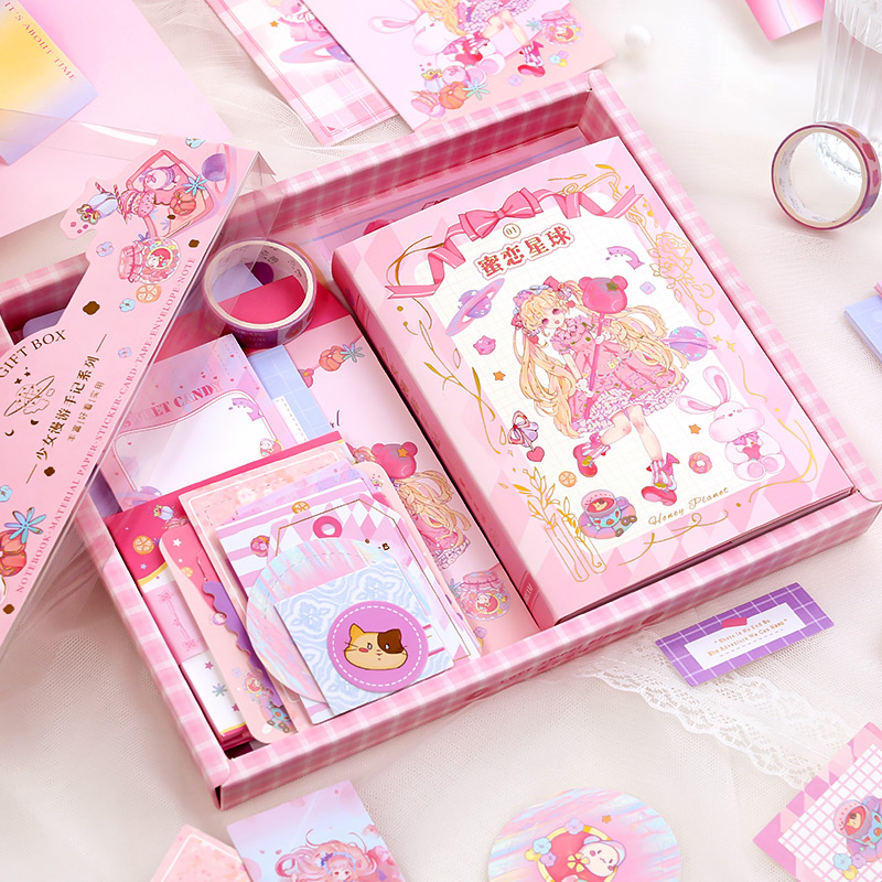 shibook盒装123件套手账本套装