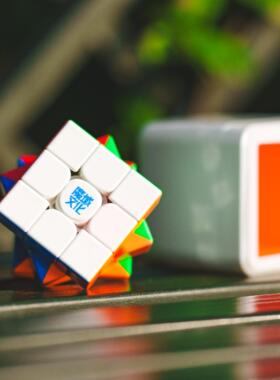 魔域威龙V10智能AI新品WRM磁力三阶智能魔方竞速比赛儿童益智魔方