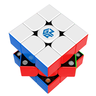 GAN356M磁力魔方三阶专业比赛专用顺滑益智儿童节礼物玩具男孩