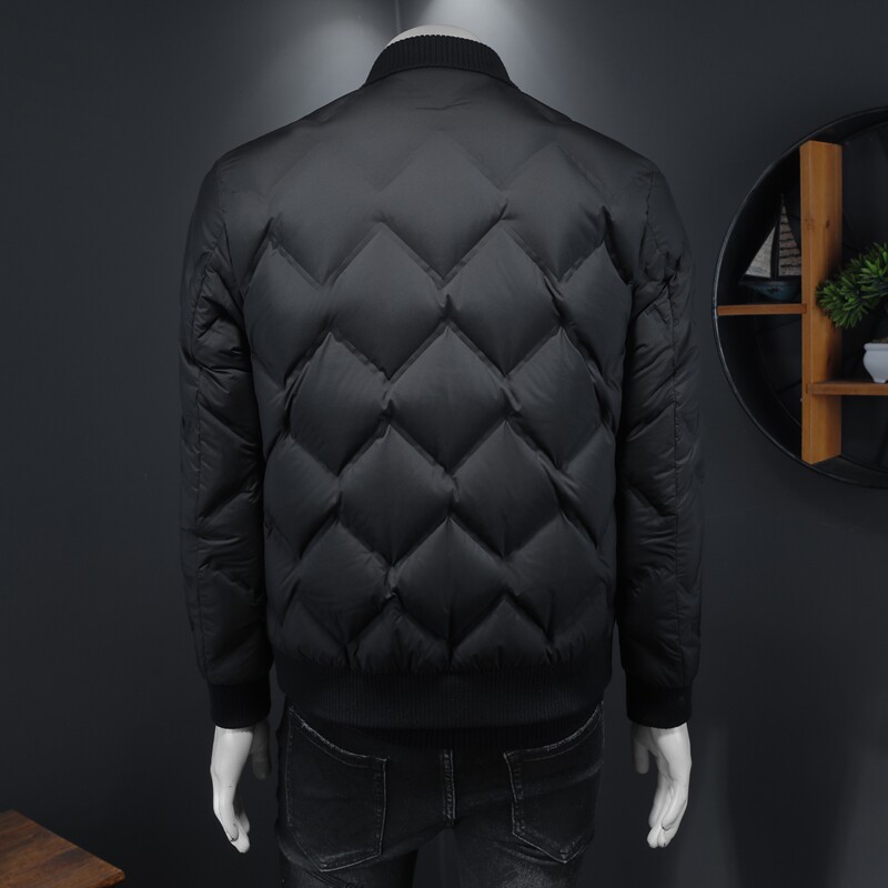 男士轻薄款款羽绒服标90白鸭绒钱塘6019-66109-P365假模图,男装羽绒服,钱塘6019(原2022)