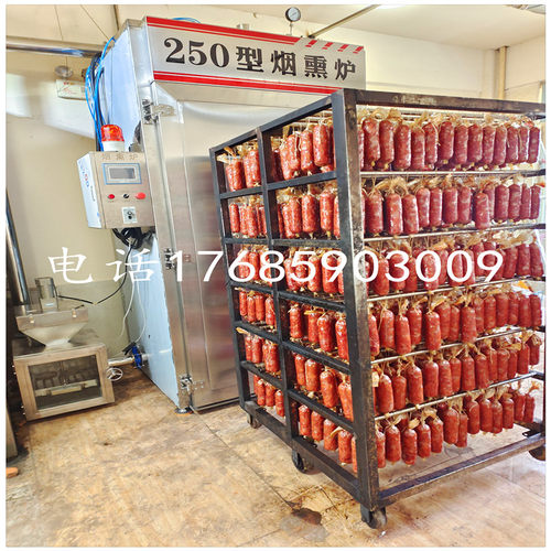 烟熏炉腊肉香肠商用大型熏鸡设备