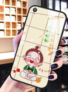 万物可期oppor9手机壳女生r9s可爱新款r9splus卡通超萌r9plus创意适用r7s防摔全包边oppoa11x玻璃a5保护套a3s