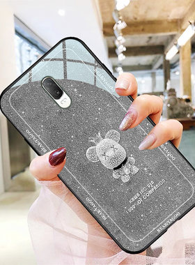 钻石皇冠熊oppor17pro手机壳a96新款a11x适用a95a93s保护套网红a72a92s高端a52a55男a36女r15x梦境版k1玻璃k9