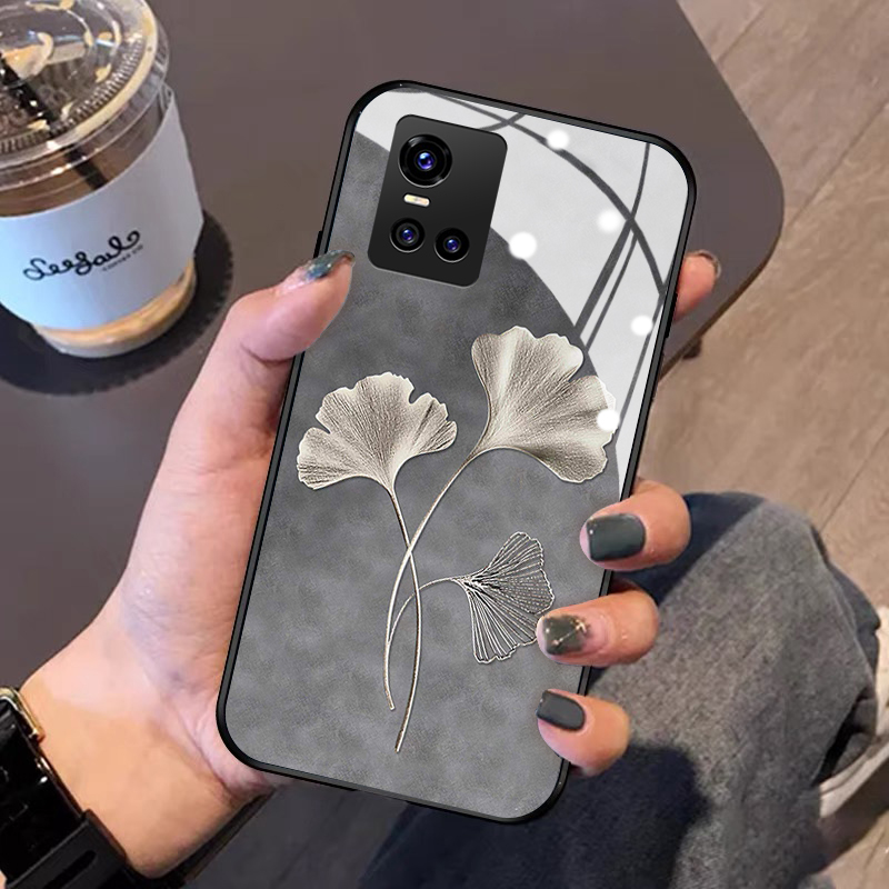 vivo玻璃硅胶简约潮牌时尚手机壳