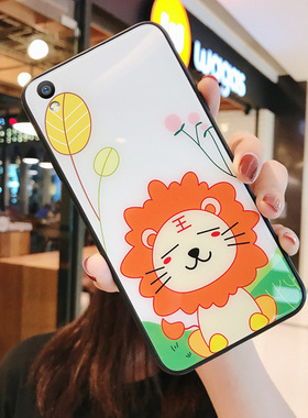 ins狮子王oppor9s手机壳女plus卡通可爱萌趣r9玻璃oppo硅胶oppr个性opoo防摔r7s适用p情侣网红opr保护套puls