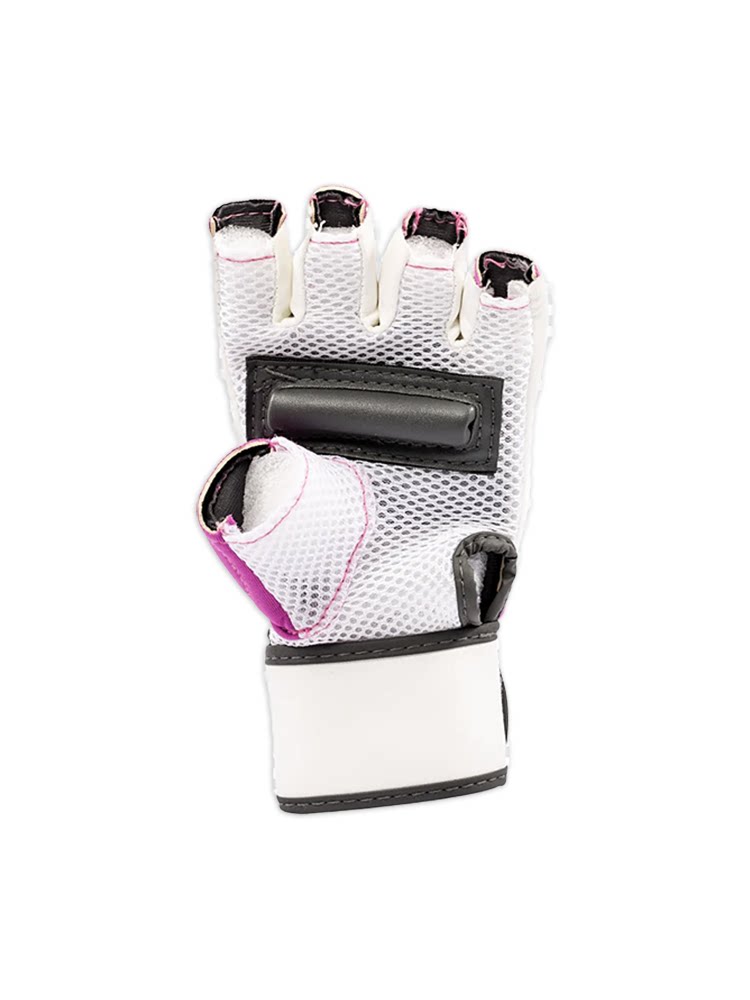 EVERLAST 혼합 무술 MMA UFC 반 손가락 장갑 여성용 산다 전투 훈련 샌드백 장갑