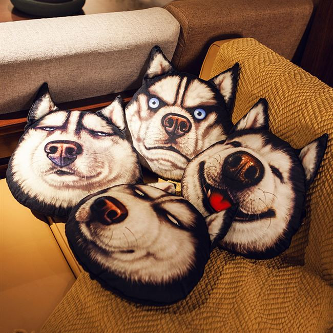 bedroom Pillows automobile 3d Kobold Husky lovely Pillow Bedside Cushion sofa Schoolboy Funnyin the Home Fabric , Pillow/Pillow  category - from Buy2taobao.com to provide professional Taobao agent buy service