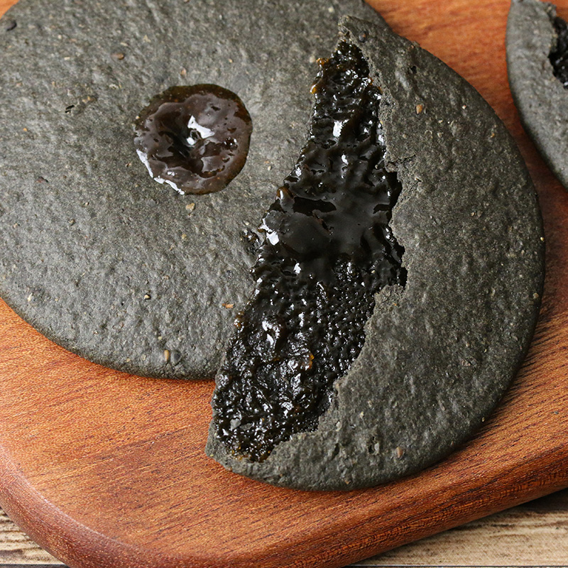 老潮夫木糖醇五黑肚脐饼粗粮饼干