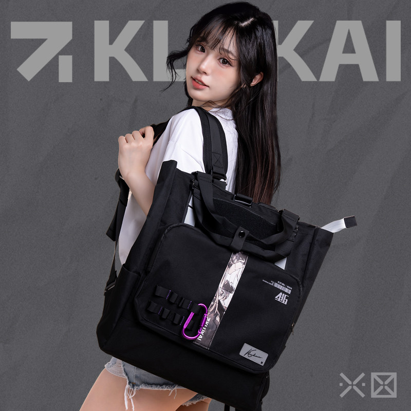 thumbnail for [Girls' Frontline 2: Exile] Companion Series 416 backpack double-shoulder laptop bag transformable functional trend