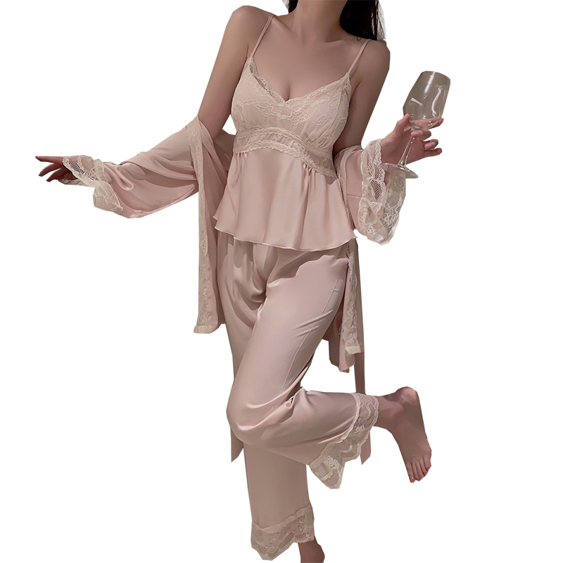 春夏秋季女睡衣宫廷风优雅