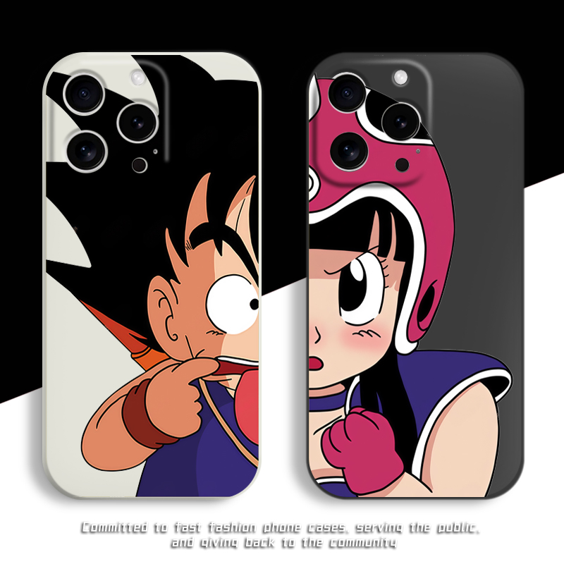 七龙珠悟空琪琪手机壳情侣款卡通