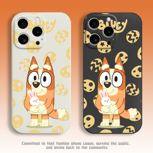 bingo布鲁伊手机壳周边适用苹果17promax小米红米透明硅胶软壳vivo荣耀oppo华为pura70保护套可爱卡通小狗狗