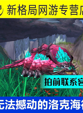 魔兽世界纯手工极速代练抓灵魂兽猎人稀有宠物无法撼动的洛克海德