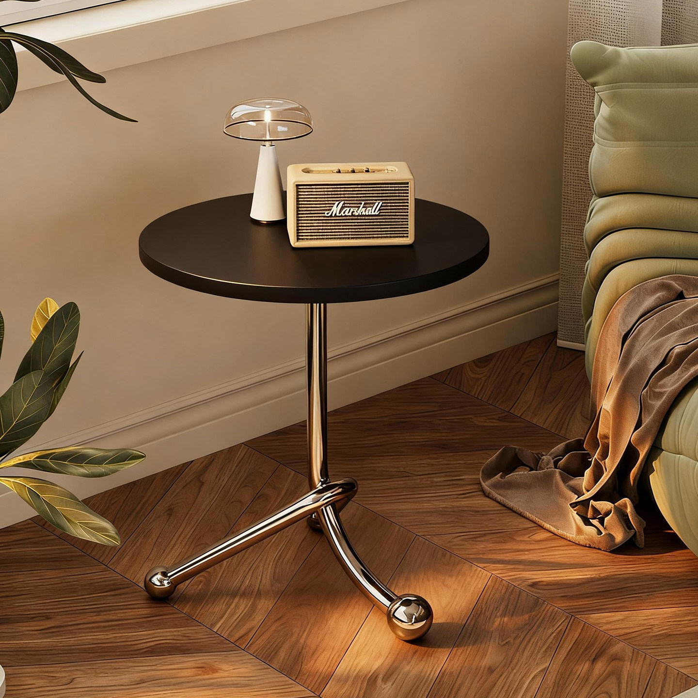 客厅沙发边几小桌子家用中古风迷你圆桌小户型2026新款圆形小茶几,住宅家具,角几/边几,淘宝优惠券,粉丝福利购,淘宝优惠卷