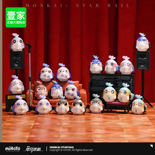 折纸小鸟对对碰迷你盲袋现货