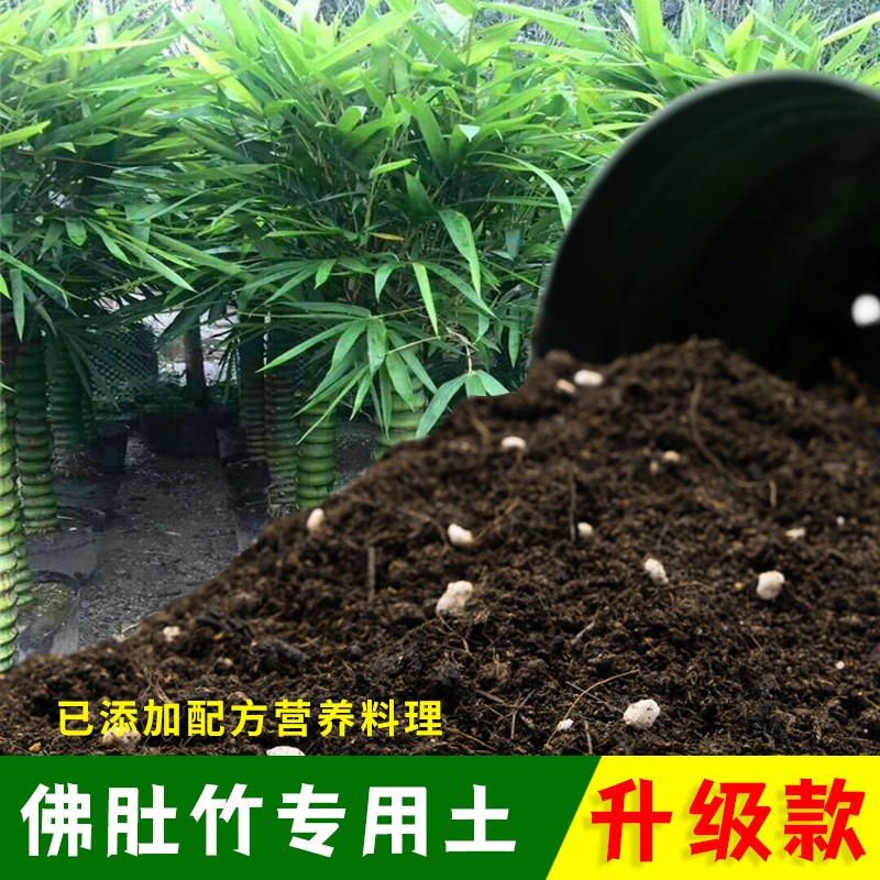 佛肚竹专用土有机土肥料家用种植土佛肚竹营养土盆栽养花通用包邮