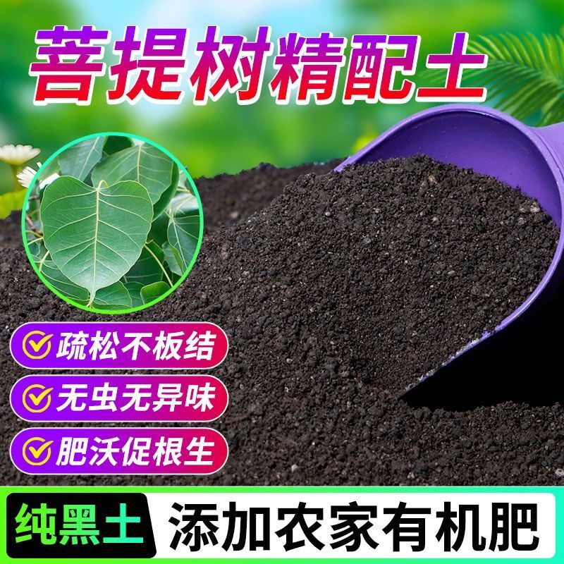 菩提树有机营养土养花种菜专用土轻质土农家肥土疏松