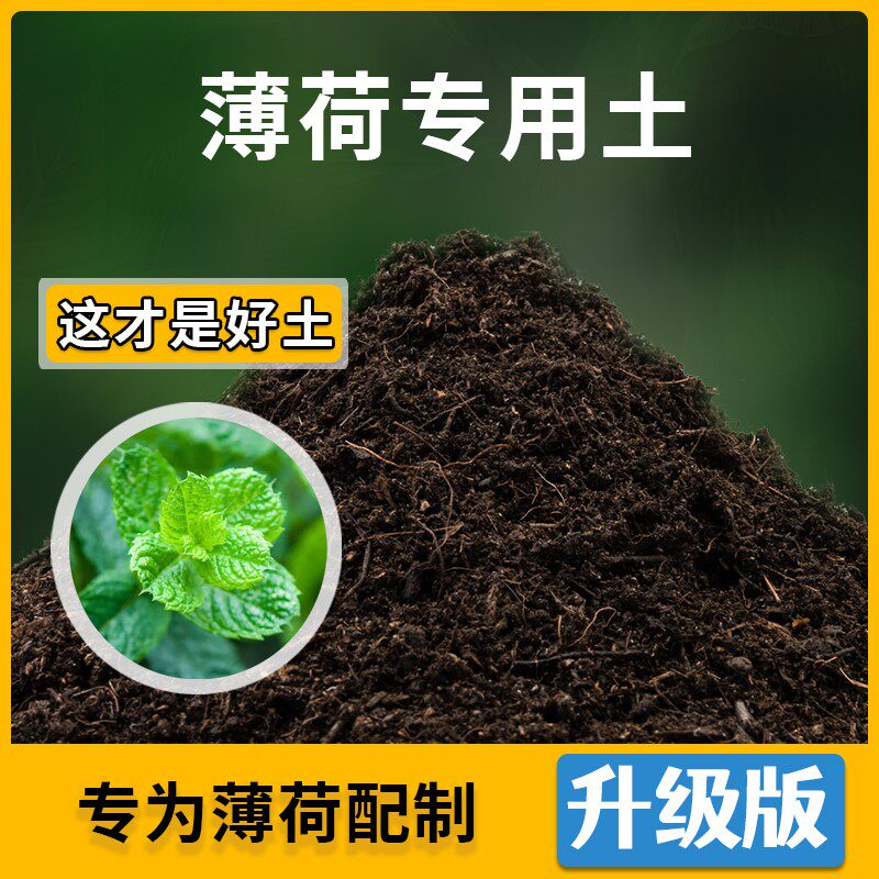 薄荷专用土盆栽种花养花阳台种植土薄荷营养土有机土包邮