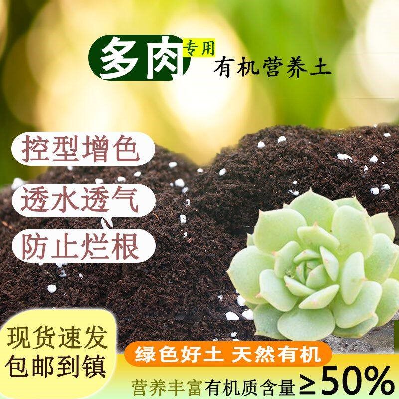 多肉专用土家用花土家庭营养土盆栽种植土酸性发酵有机花卉多肉土