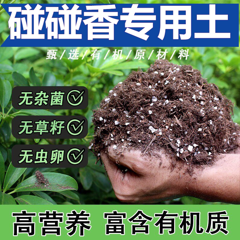 碰碰香适用颗粒土促发芽扦插育苗种植土防徒长绿叶通用土轻质土