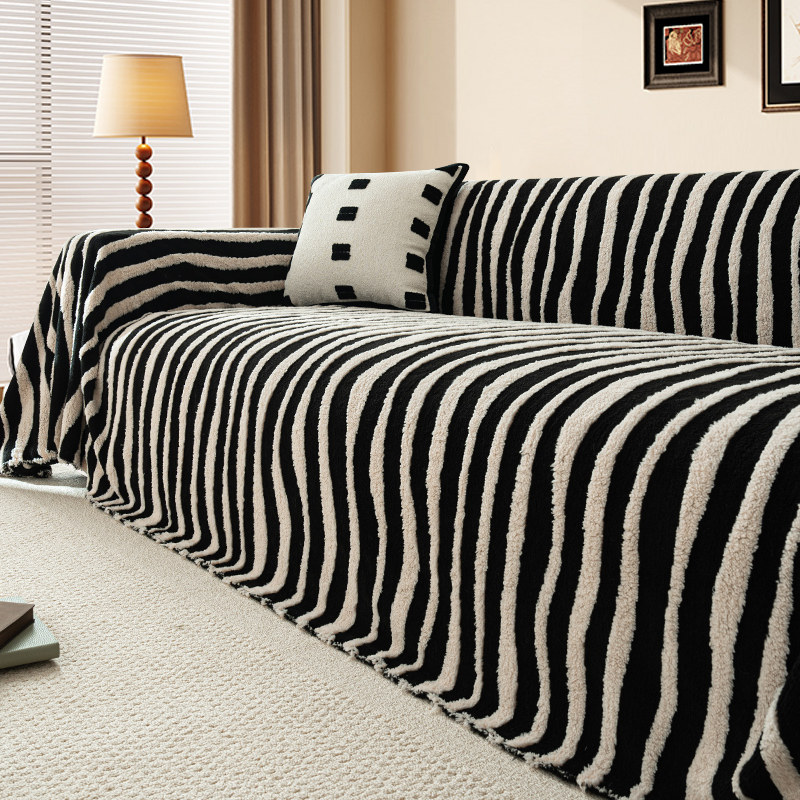 2025新款沙发巾高级感雪尼尔四季通用固定防滑防猫抓沙发套罩盖布,居家布艺,沙发垫,淘宝优惠券,粉丝福利购,淘宝优惠卷