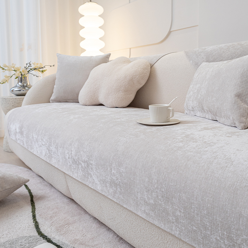 唯蒂妮雪尼尔防滑简约现代沙发垫